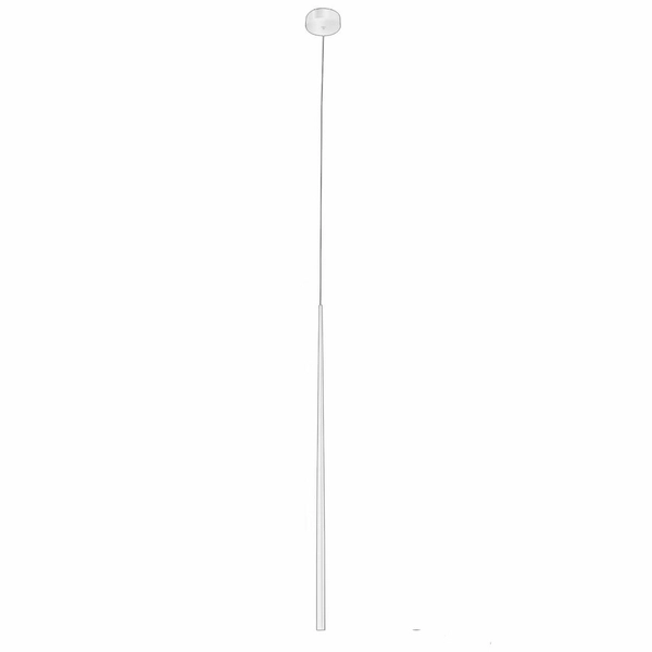 Pokojowa lampa wisząca Louise podłużna LED 3W biała