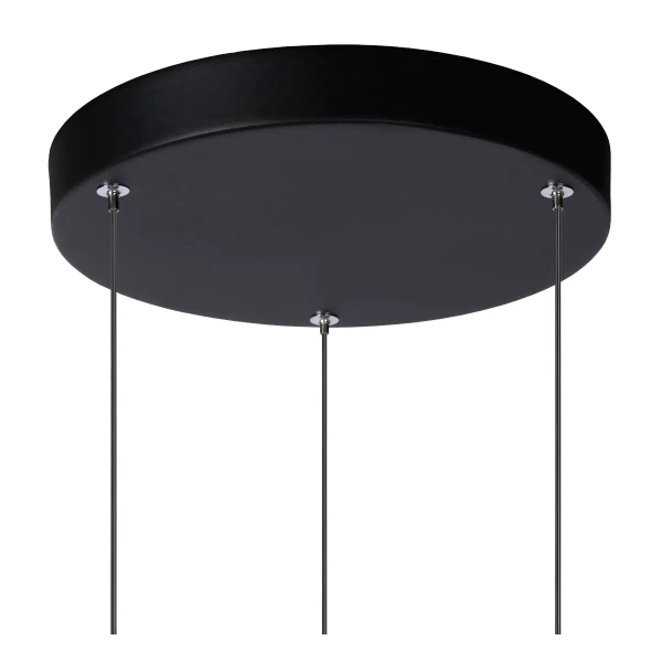 Lampa kaskadowa wisząca TUBULE 24401/21/30 Lucide LED 21W 2700K czarna