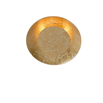 Metalowy plafon Foskal 79177/06/01 Lucide LED 6W 2700K okrągły złoty