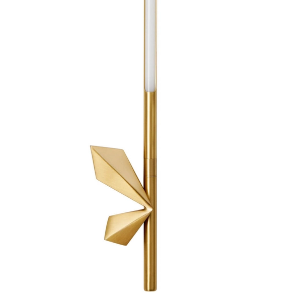 Minimalistyczna lampa ścienna FLORENCE ST-9515 GOLD LED 5W 3000K złoty