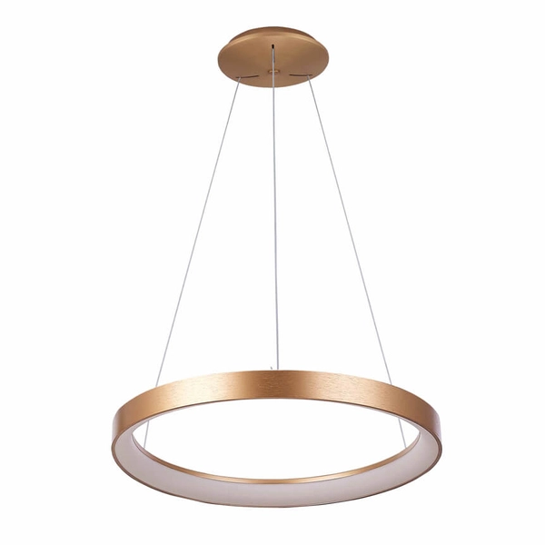 Jadalniana lampa wisząca Vico PND-53675-048RPC-GD-3KS4K Italux LED 38W 3000-4000K złoty