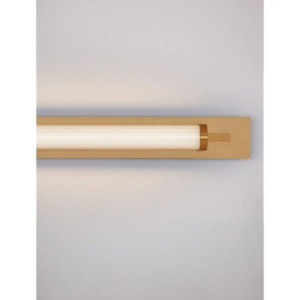 Naścienna lampa łazienkowa FELORNA LE45688 LED 13W 3000K IP44 złota