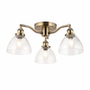 Lampa sufitowa Hansen 97247 Endon mosiądz przezroczysta
