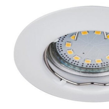 Zestaw 3 oczka sufitowe LITE 1046 do łazienki metalowe IP40 białe