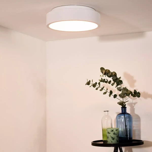 Plafon do jadalni Talowe 46100/20/31 Lucide LED 20W 3000K metalowy biały