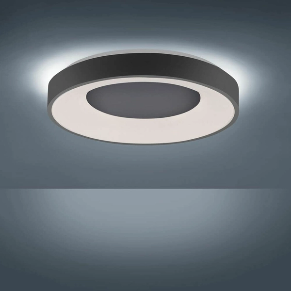 Plafon sypialniany Anika 14326-18 Just Light LED 26,5W z pilotem nad łóżko szary