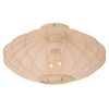 Materiałowa lampa sufitowa Corina 03147/40/38 siatka beżowa