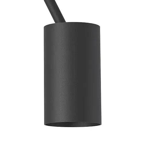 Ścienna lampa z regulacją EYE 6842 tuba metalowa do jadalni czarna