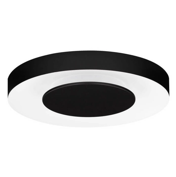 Nasufitowa okrągła lampa COLQUIRI LE44668 LED 25W 2700-4000K kuchenna czarna biała