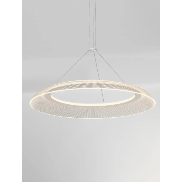 Lampa wisząca PANVIRA LE45390 LED 43W 3000K talerz biały