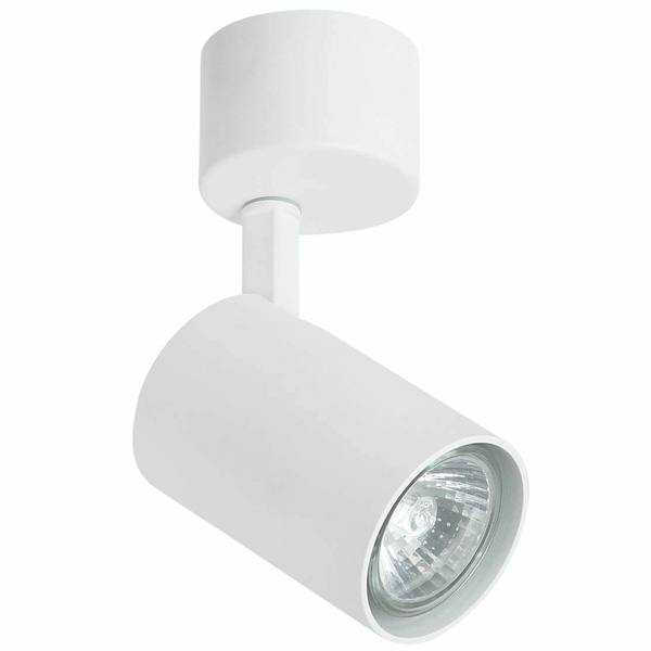 Spot LAMPA sufitowa Tuka Bianco Orlicki Design regulowana OPRAWA metalowa downlight tuba biała OUTLET