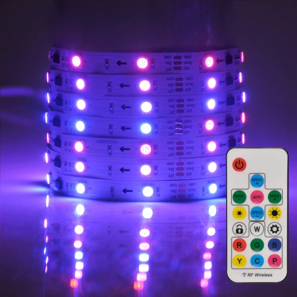 Pasek LED RGB 24W 314963 Polux taśma 5 metrów 400lm biała