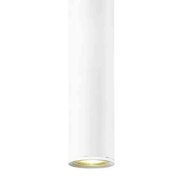 Minimalistyczna lampa sufitowa Loya C0461-01C-A0S8 Zumaline sopel biały