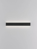 Prostokątna lampa ścienna Durango LE42852 Luces Exclusivas LED 22W 3000K czarna
