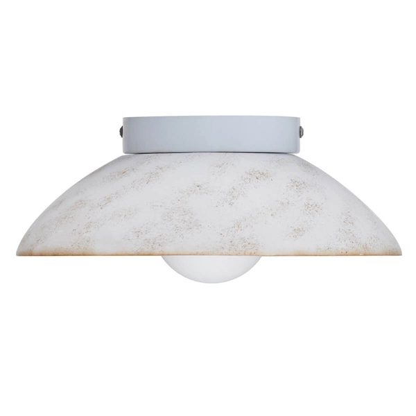 Lampa ścienna ILUSIONI ST-F059 COFFEE Step ryflowana do salonu beżowa biały