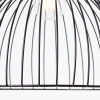 Wisząca lampa nad stół Blacky 99391/06 druciana czarny