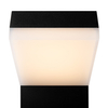 Ogrodowy słupek Paso O595FL-L12B3K Maytoni LED 12W 3000K prostokąt IP54 czarny