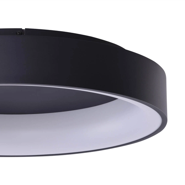 Jadalniana lampa sufitowa Solvent LED 92W nad stół czarna