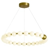 Kulista lampa wisząca Pontti LWPONR LED 56W 3000K kule do salonu złoty