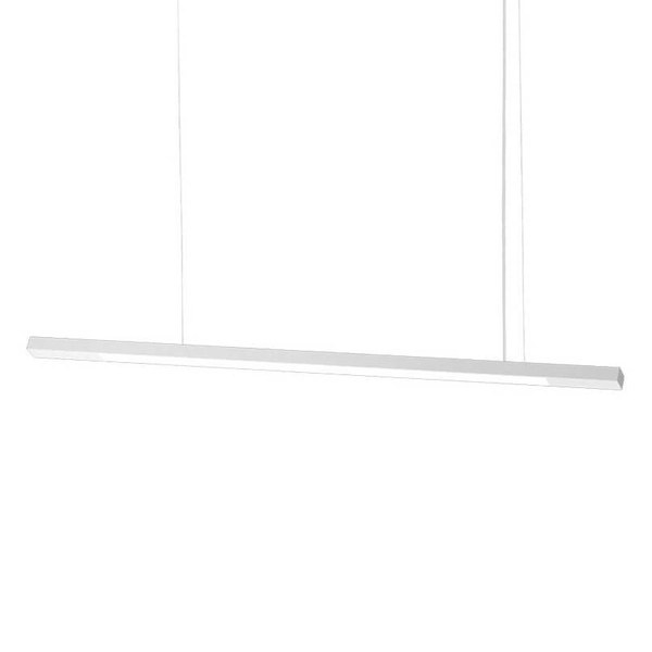 LAMPA wisząca HAKODA 8657 Shilo metalowa OPRAWA zwis LED 16W 4000K listwa biała