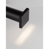 Kwadratowy kinkiet ścienny TENAVIA LE75340 LED 1W 3000K IP67 czarny