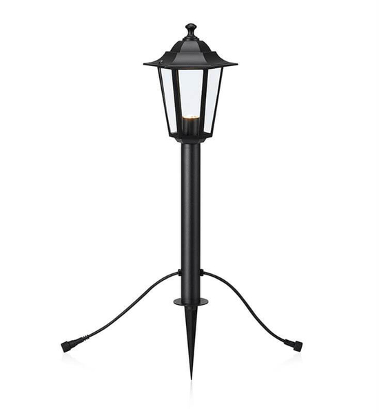 Gruntowa lampa industrialna Garden latarnia LED 3W czarna