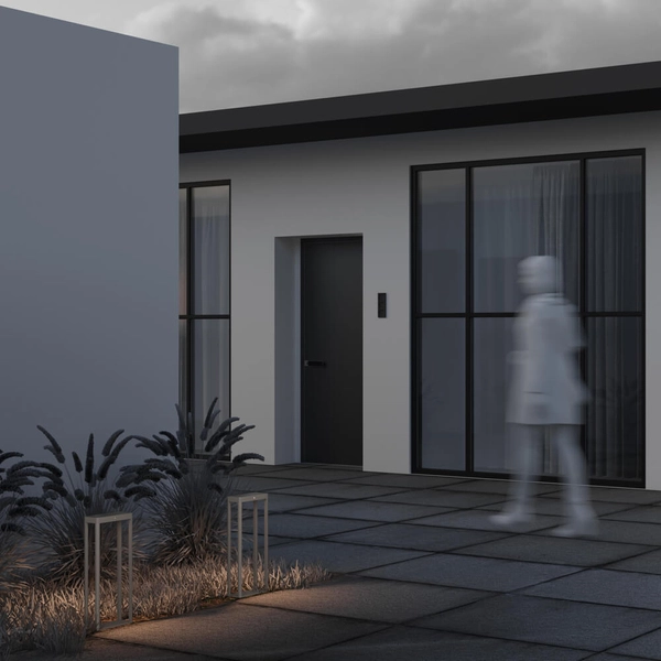 Stojąca lampa zewnętrzna Pir OSL456FL-L2GF3K Maytoni IP54 loftowa grafitowa