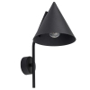 Ścienna lampa do czytania CONO 10041 stożkowa czarny