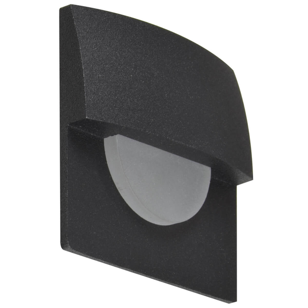 Nowoczesna lampa wpuszczana Sane AZ2765 Azzardo LED 1W wpust czarny