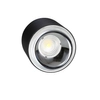 Lampa sufitowa ROLLER DLB10NW metalowa tuba LED 10W 4000K czarny