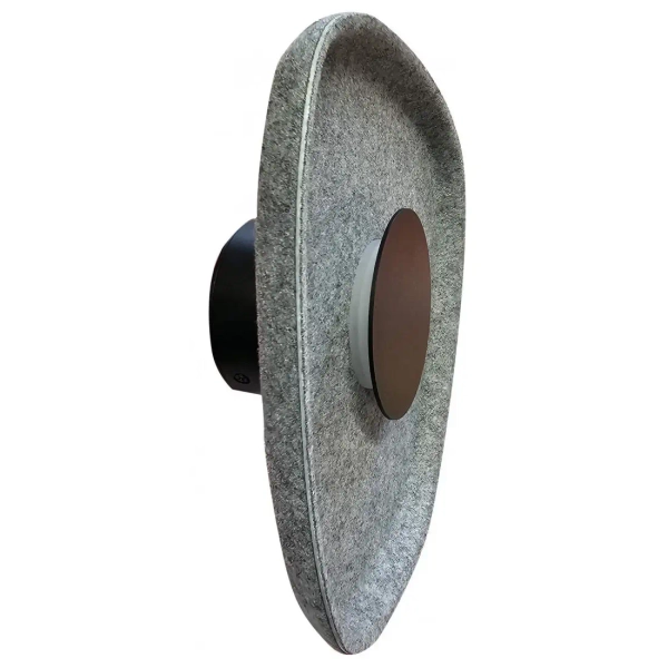 Wygłuszająca ścienna lampa 23175 LED 5W 3000K panel akustyczny szary