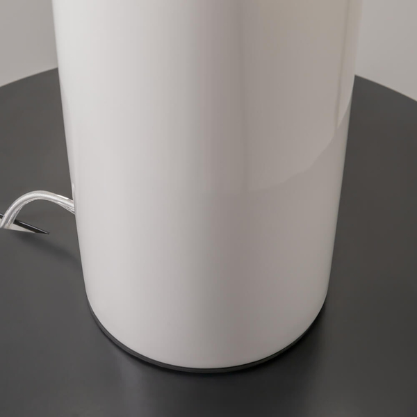 Stołowa lampa Memory MOD177TL-01W Maytoni do sypialni biała przezroczysta
