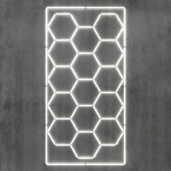 System oświetleniowy Hexagon HEX LED 650W 4000-4500K IP54 biały