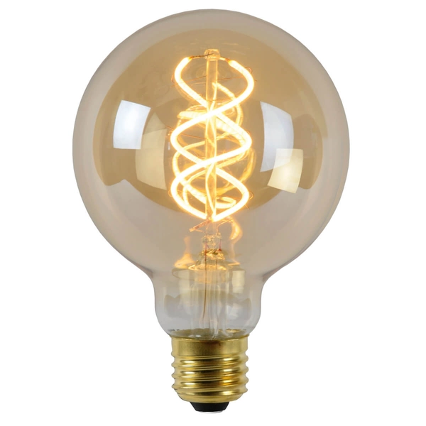 Ściemniana żarówka LED 49033/05/62 E27 5W 2200K 380lm bańka bursztynowa