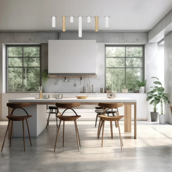 Sufitowa lampa sopel GENESIS ML0389 do biura tubka złota