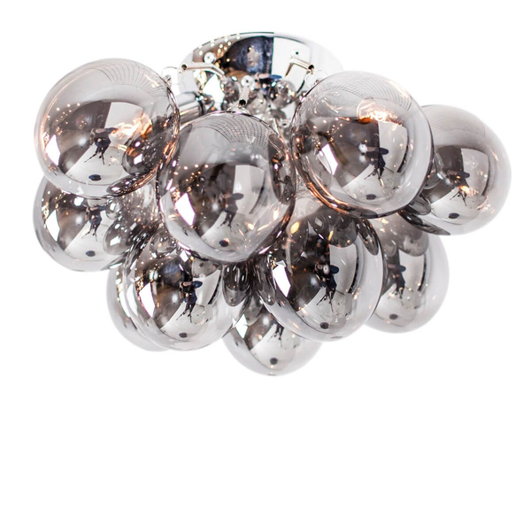 Sufitowa lampa designerska Gross 4200660-4505 By Rydens bubbles przydymiona