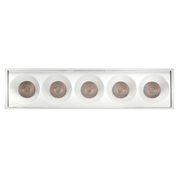 Regulowana lampa naścienna 1375 LED 10W 3000K podłużna biała