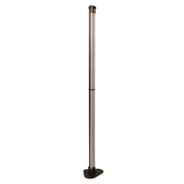 Podłużna lampa podłogowa Janderin 24705/34/05 LED 17W 2200-3300K brązowa