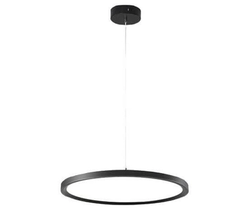 LAMPA wisząca DISC CHUA-16W-NW Abigali okrągła OPRAWA dysk LED 16W 4000K zwis czarny