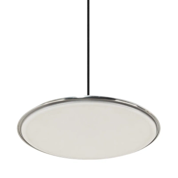 Lampa zwisająca dysk Artist 2420223034 LED 25W 3000K metalowy srebrny