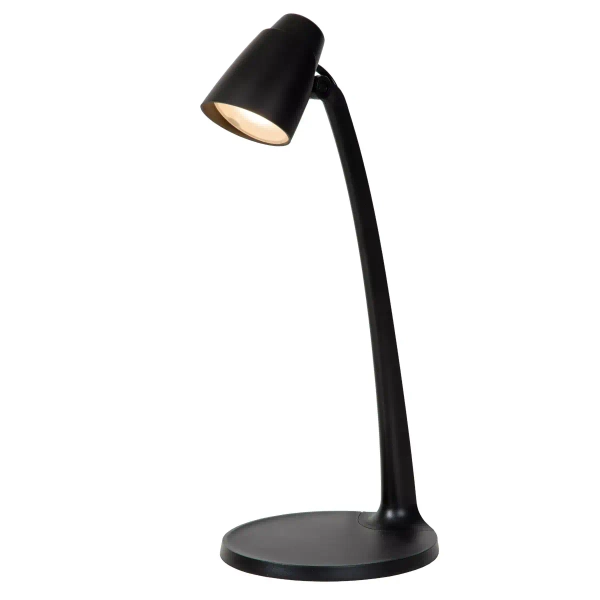 Biurkowa lampka regulowana Ludo 18660/05/30 Lucide LED 4,5W 3000K czarna