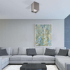 Spot LAMPA sufitowa MADDOX 2487 Rabalux prostokątna OPRAWA metalowa kostka downlight cube szary