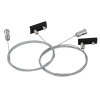 Zawiesie wiszące do szyn magnetycznych TRMA-263537-2PC-SUSKIT czarny
