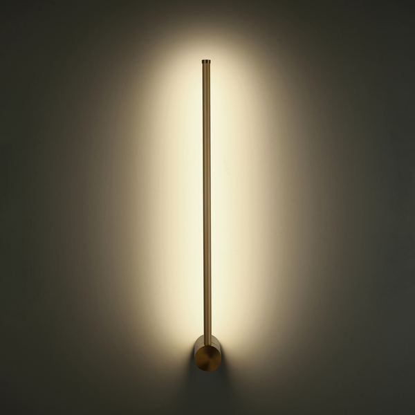 Kinkiet prosty Sparo ST-10669W1 gold Step LED 8W 3000K złoty