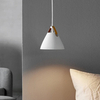 Lampa wisząca Strap 84303001 Nordlux metal skóra biała