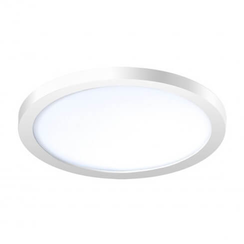 Łazienkowa lampa podtynkowa Slim LED 24W 3000K IP44 biała