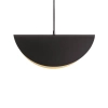 Metalowa lampa wisząca Sessanta ABR-LW-SES do salonu złota czarna