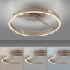 Pierścieniowa sufitowa lampa PURE LOOP brązowa 6552-97 2xLED 9W 2200-5000K na pilot