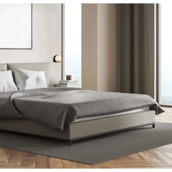 Okrągła lampa ścienna 20344-S szklana kula do sypialni czarna biała