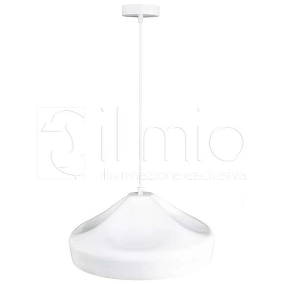 Minimalistyczna LAMPA wisząca GAVLE 307521 Il mio metalowa OPRAWA zwis biały